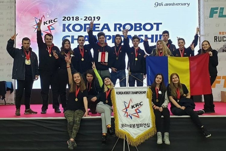AutoVortex România – locul I la Campionatul de Robotică din Coreea de Sud